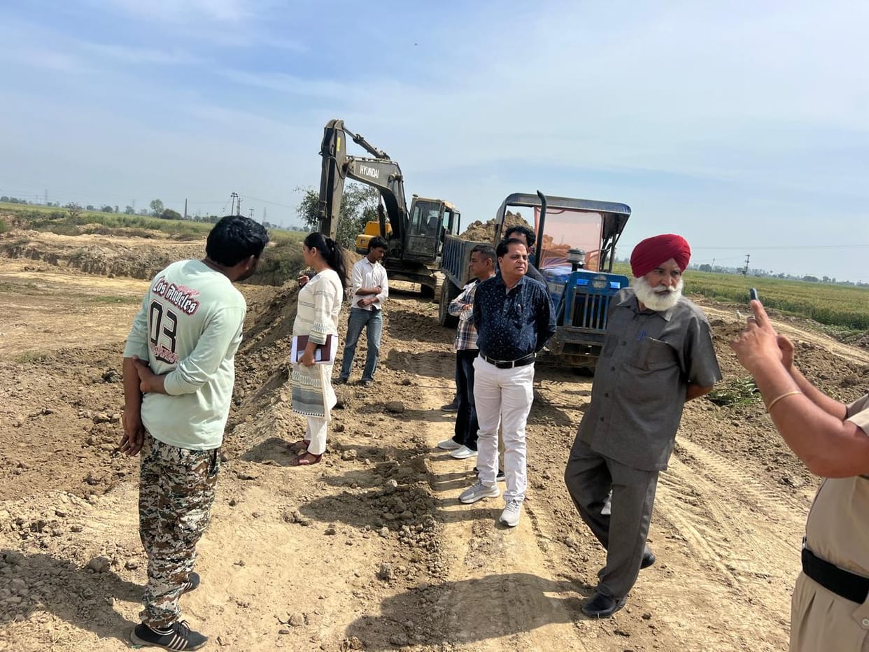 Govindgarh's Johad excavation work stopped