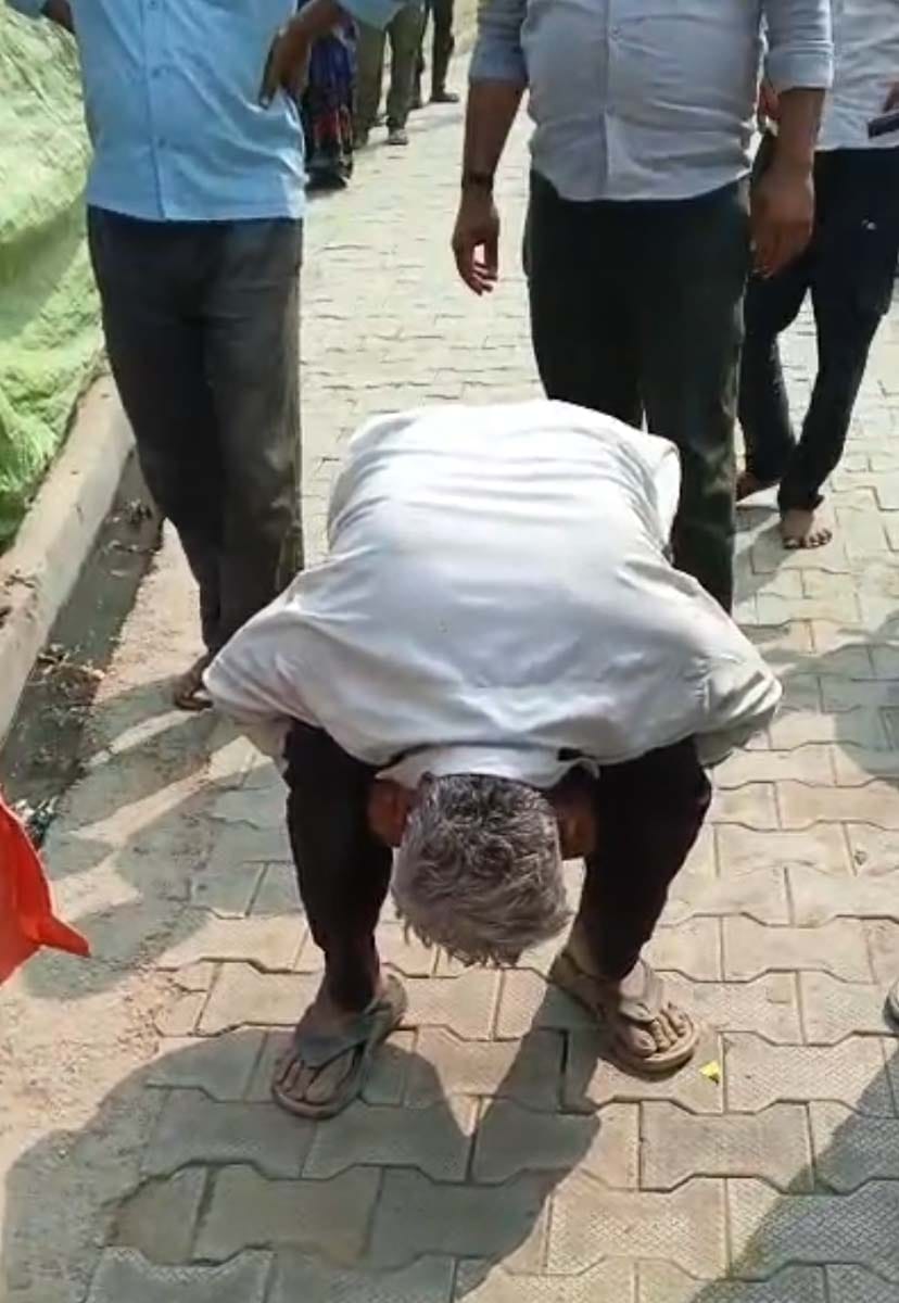 Elderly Farmer Humiliated in Public Over a Trivial Matter