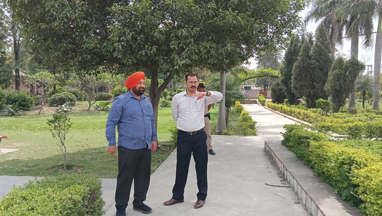 Modern track and new toilet to be built in Tau Devi Lal Park