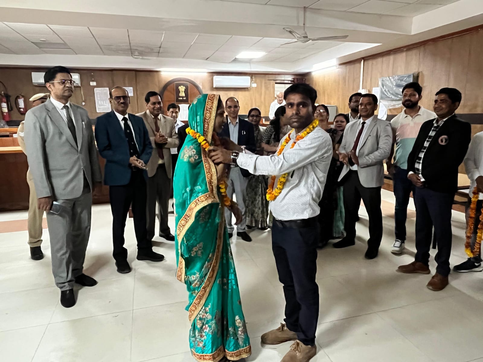 Dispute resolved through reconciliation...now 20 couples will live together