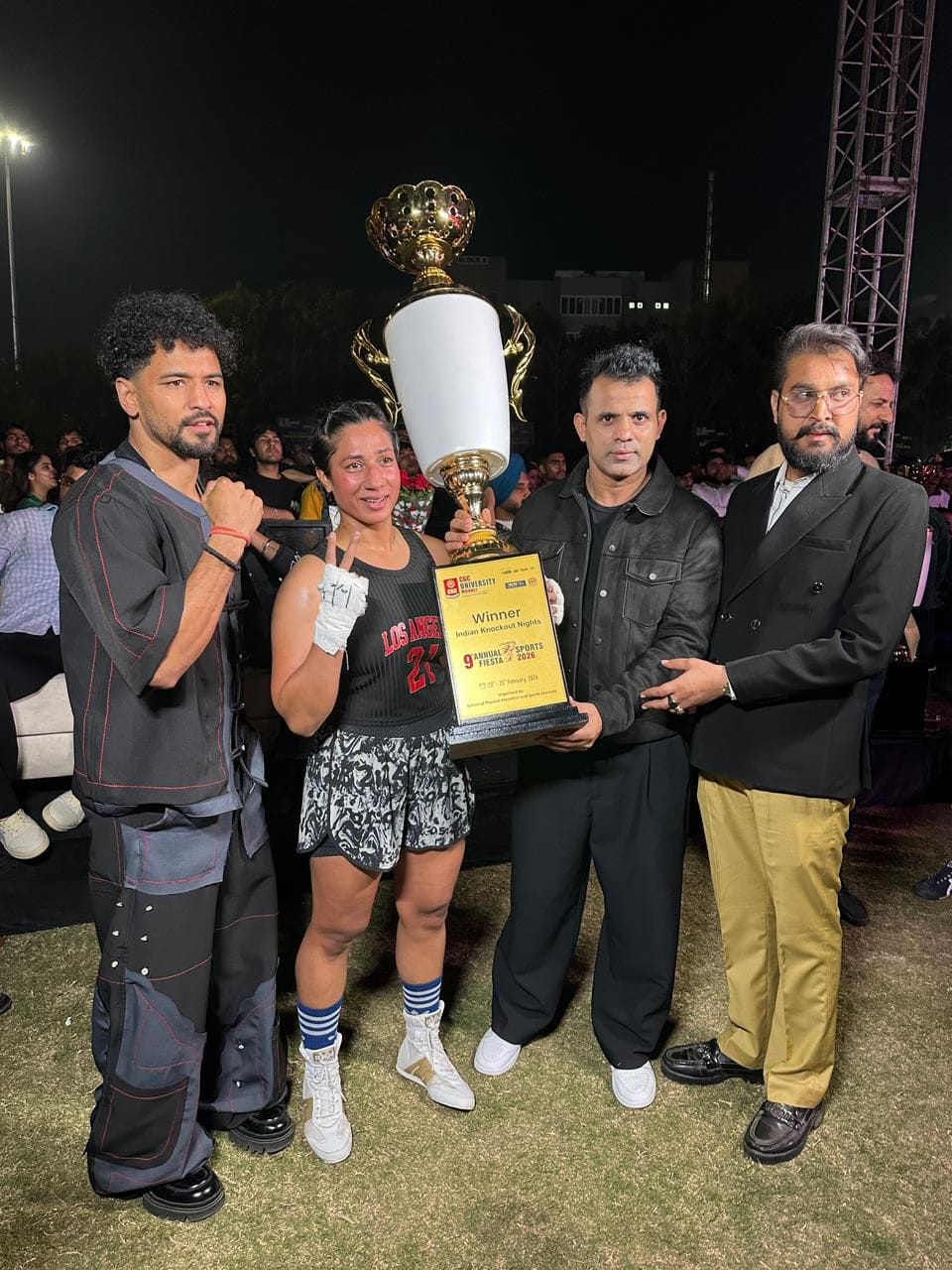 District boxer Shweta won gold at the national level