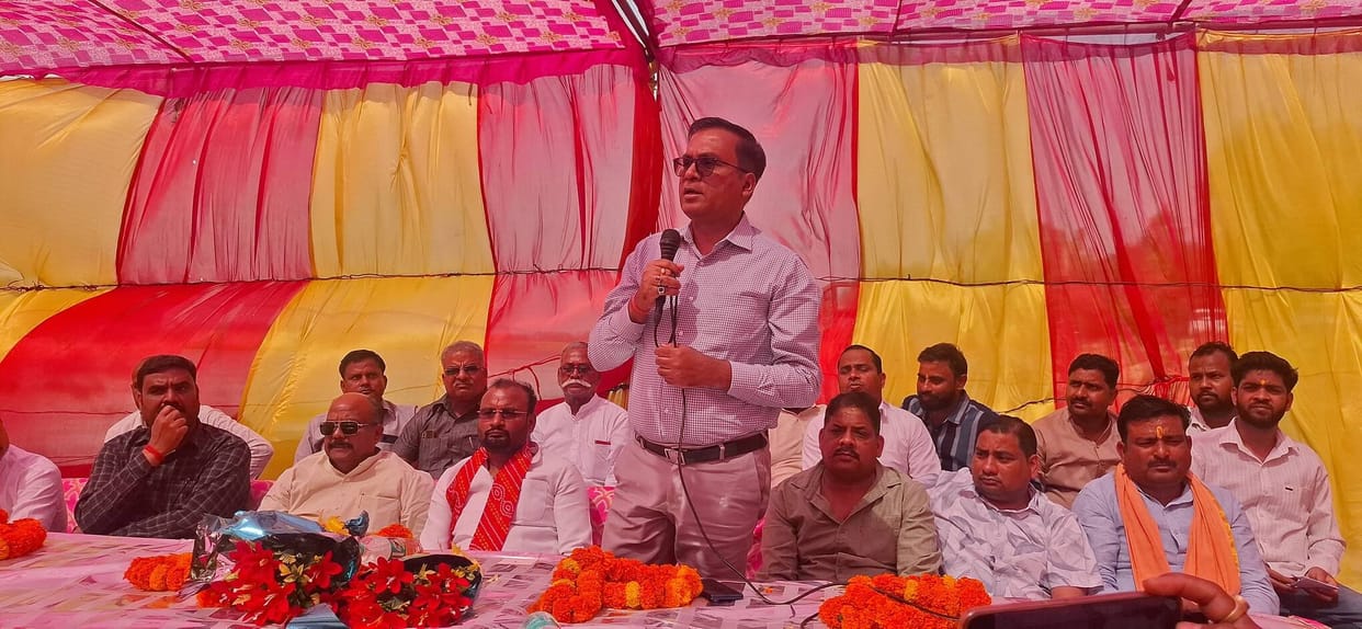 Laying of the Foundation Stone for Pontoon Bridges at Wazirpur and Manihar Ghat on the Ramganga