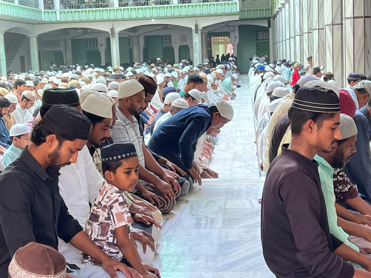 Alvida Juma prayer was offered amid tight security.