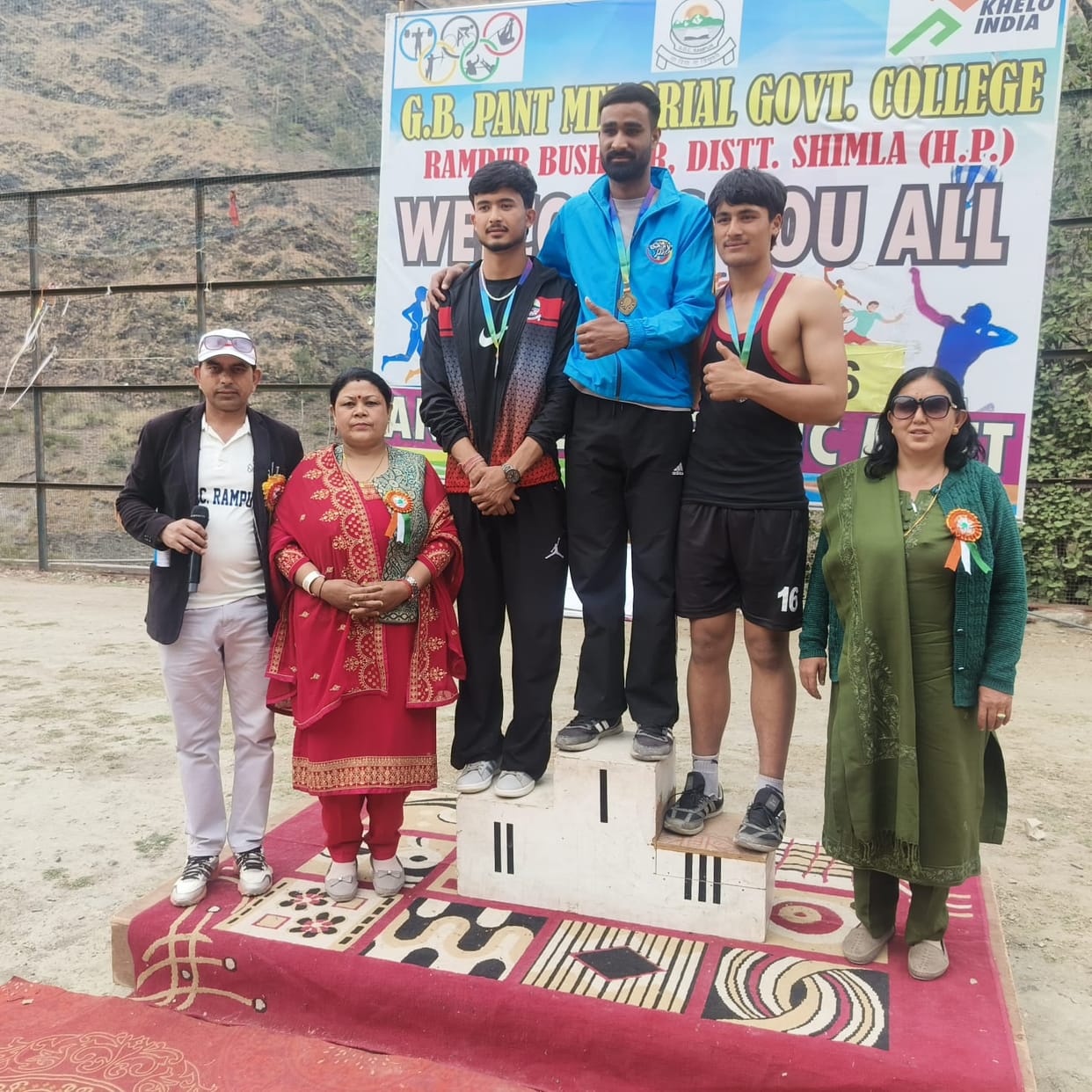 Abhishek, Divya and Srishti became the best athletes