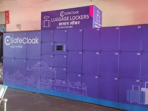 Digital locker facility to be launched at Rewari Railway Station.