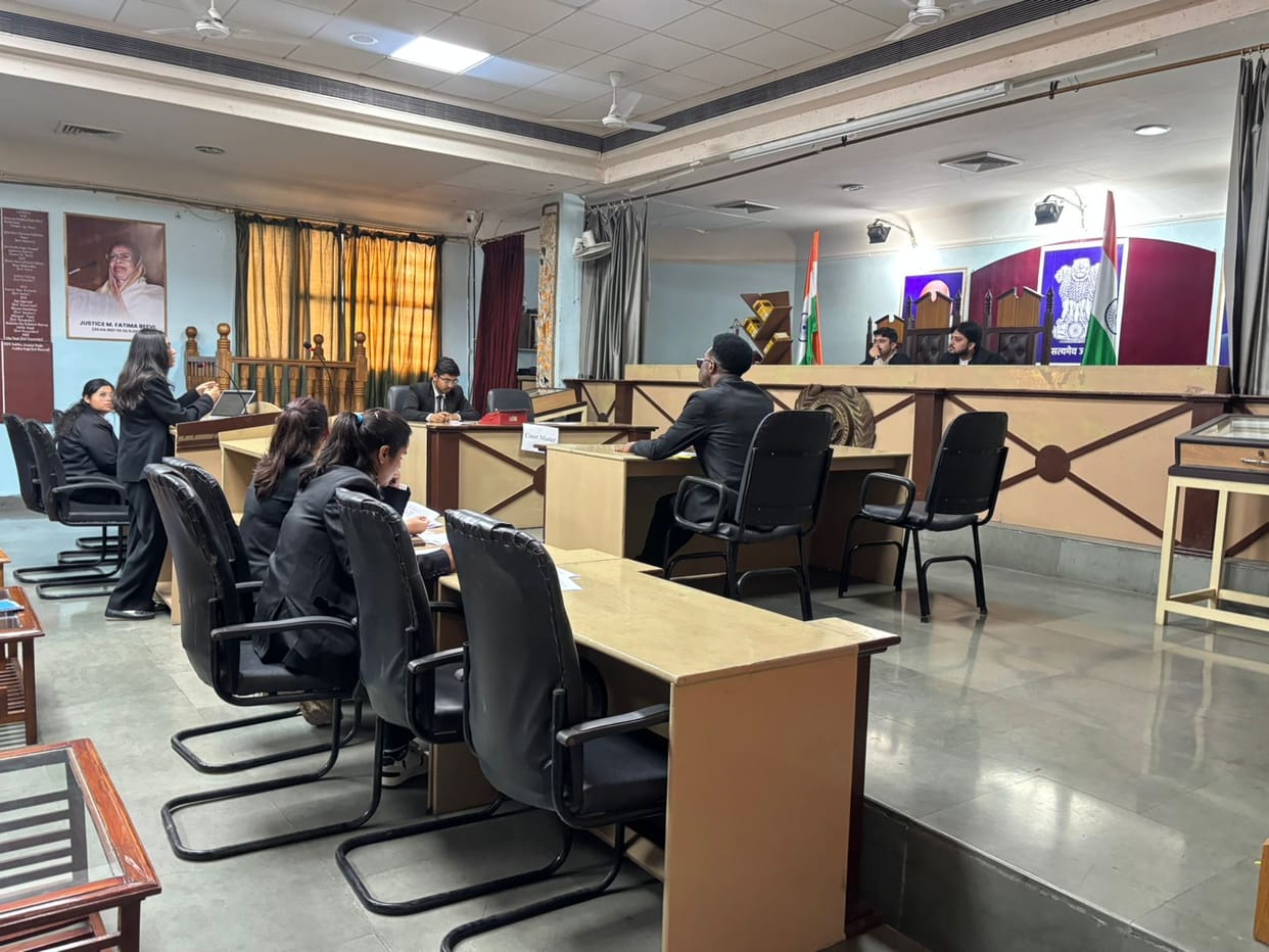 Isha and Diya's team became champions in the moot court competition.