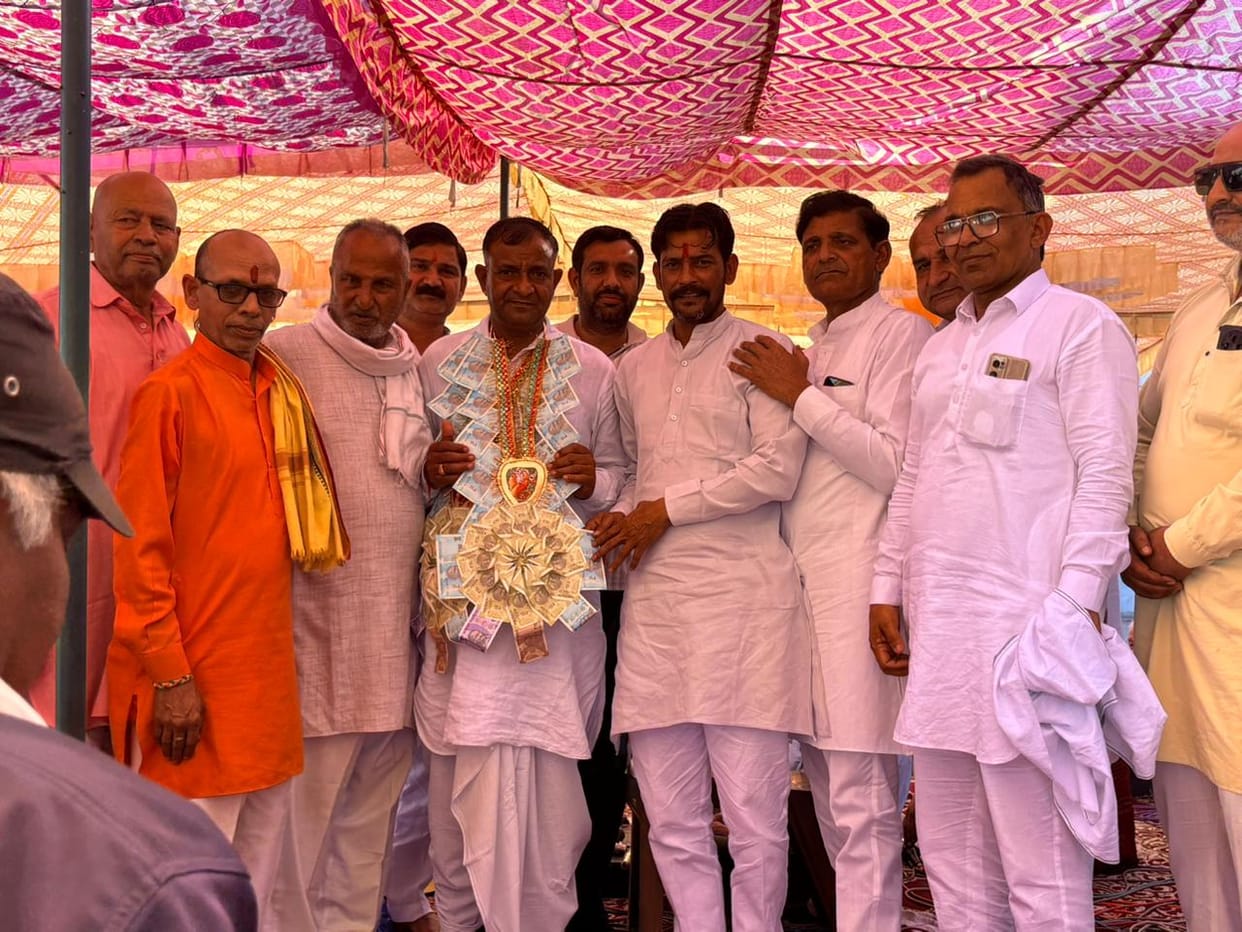 Five-day long Sang Mahotsav concludes in Chhadiya, Rs 31.80 lakh donated for cow shelter