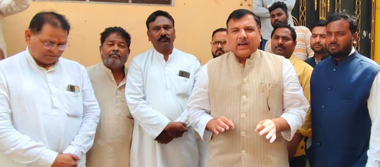 AAP MP raises questions on gas crisis, inflation and foreign policy