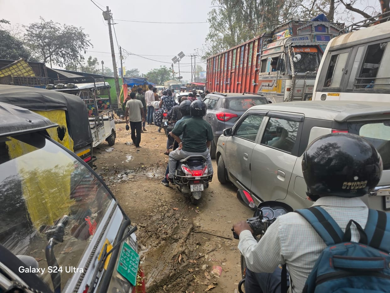 Slow construction of drains causes blockage