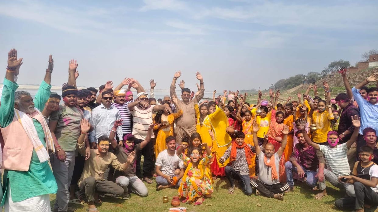 The four-day Siddhapeeth festival begins with the Kalash Yatra.