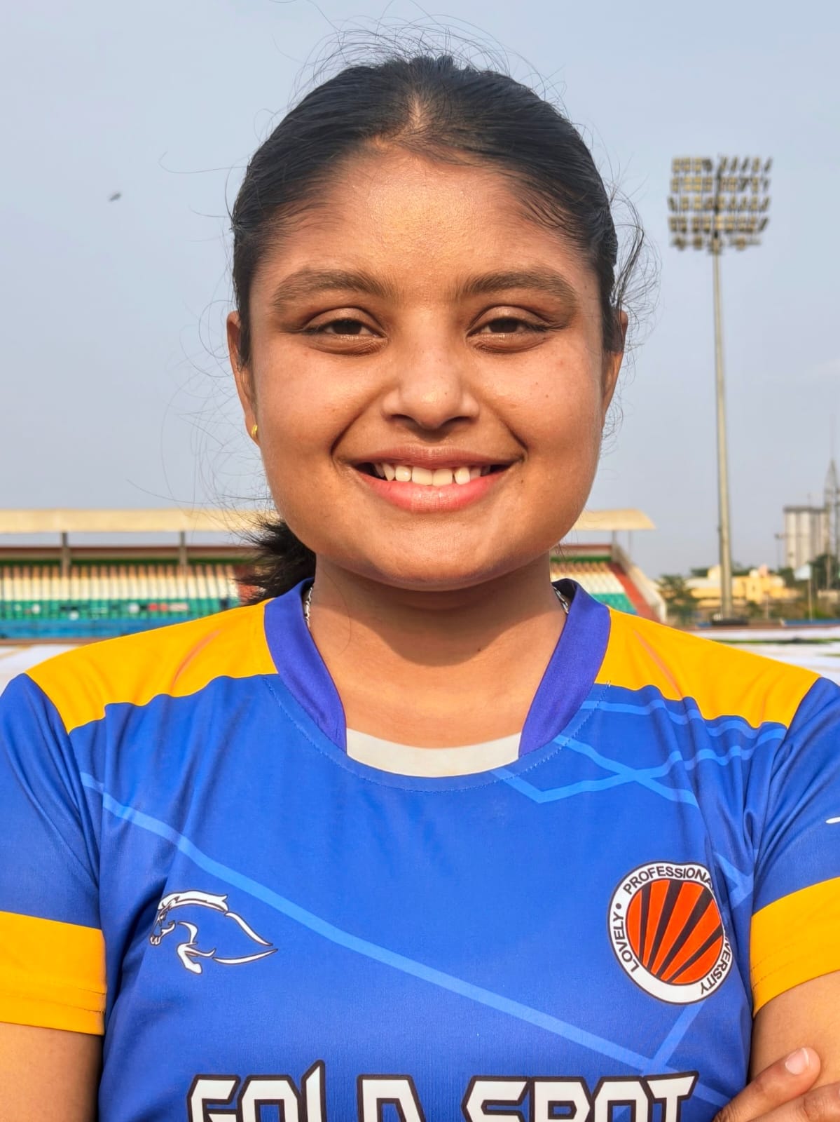 Volleyball Player Vaishnavi Selected for National Competition