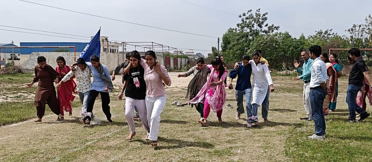 Preeti wins the 100 meter race