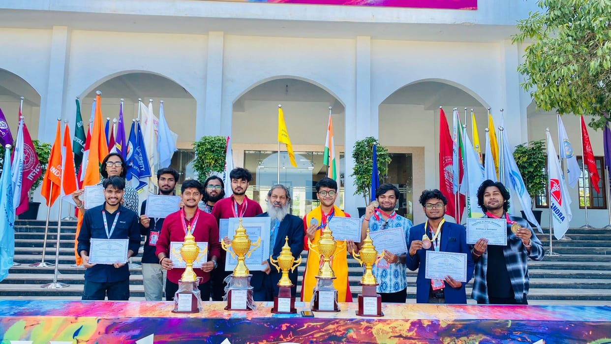 BHU won five medals including two gold, two silver and one bronze in the Youth Festival held in Chennai.