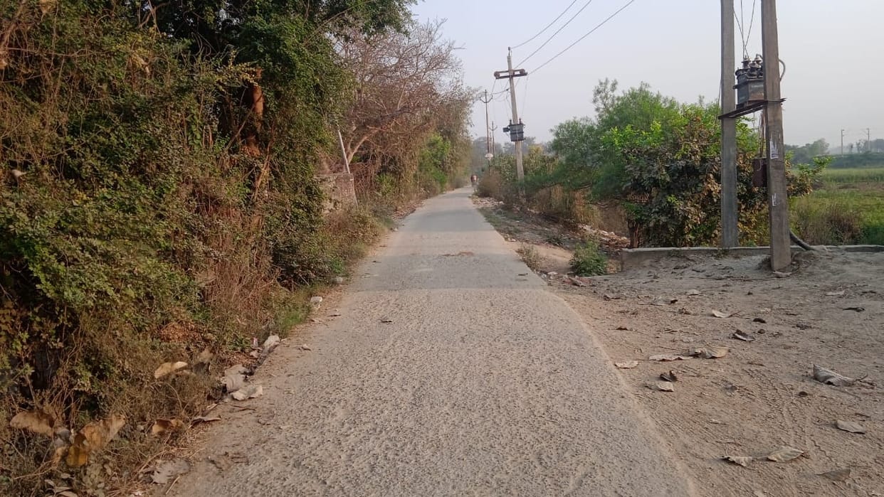 Roads remained unbuilt because approval was granted on the very last day of March last year