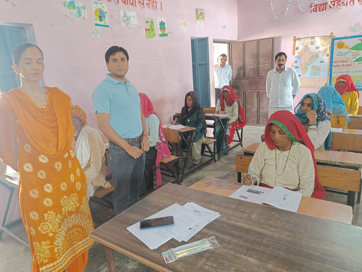 Ullas Scheme Lighting the Torch of Literacy Among the Masses BEO Pawan