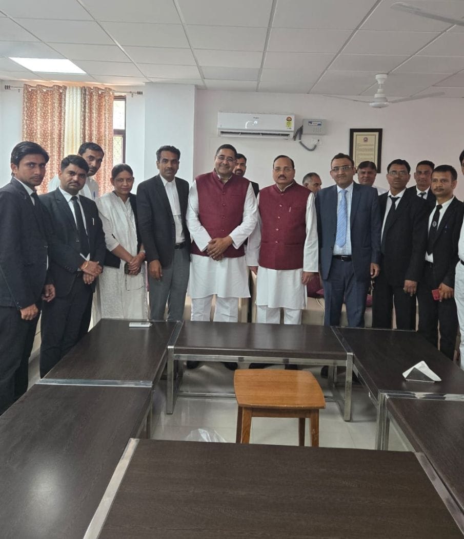 District Bar Association President Meets CJI