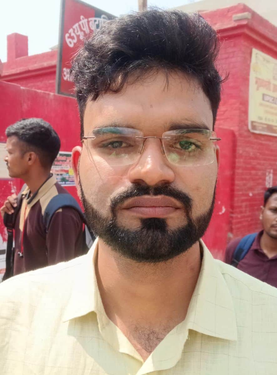 फोटो-10- अभ्यर्थी प्रिंस। संवाद