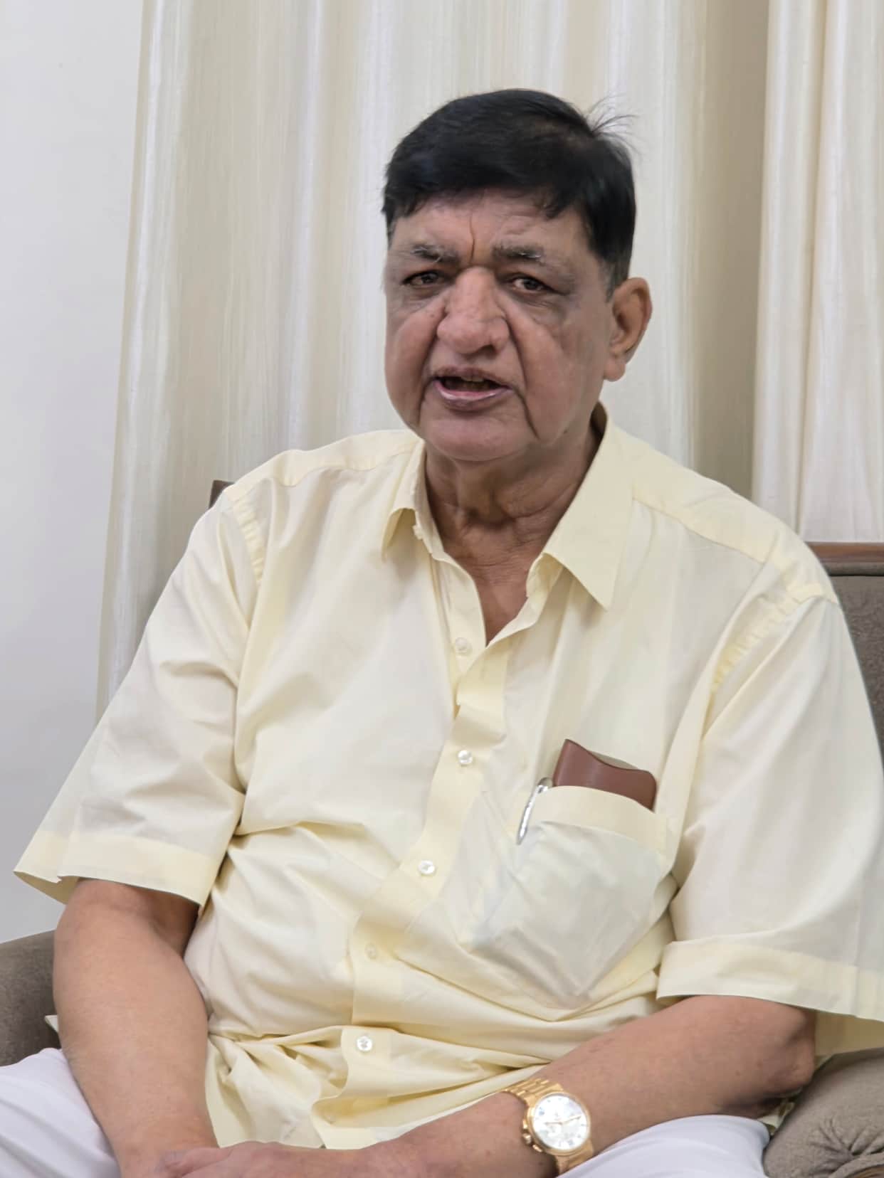UP: Naresh Agarwal says youth should erase the word 'injustice' from their dictionary