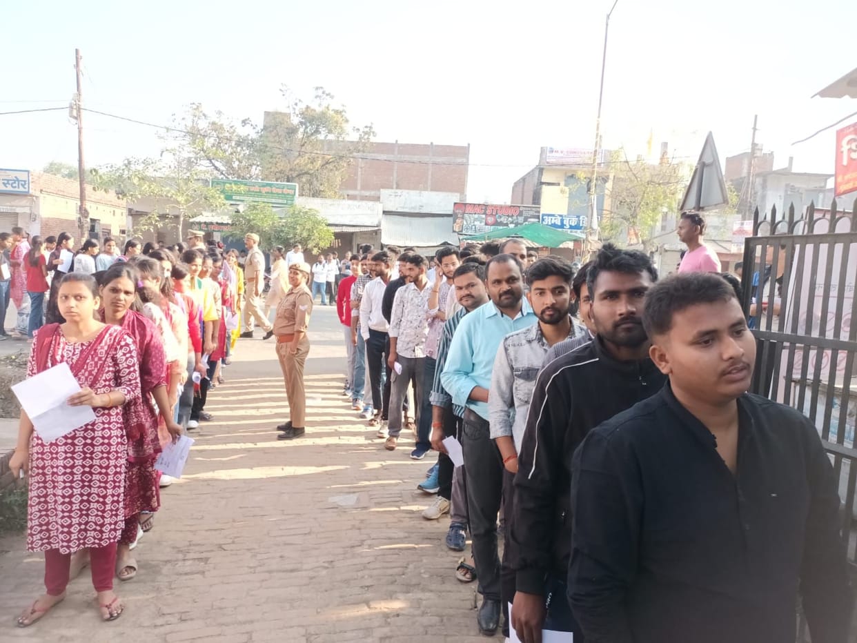 Sub-Inspector Recruitment: 2281 candidates absent on the first day