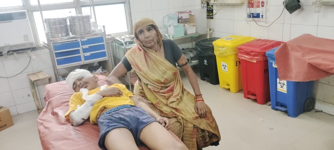 Five people injured in road accidents, one referred