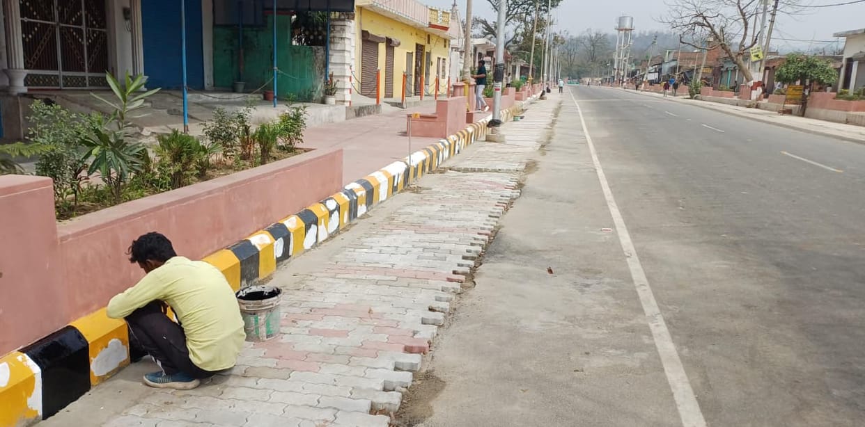 Nagalmafi village road built overnight ahead of CM's arrival.