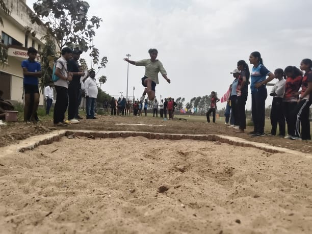 Nandini, Meena and Deepika won wrestling matches, Jai Jyoti won hockey.