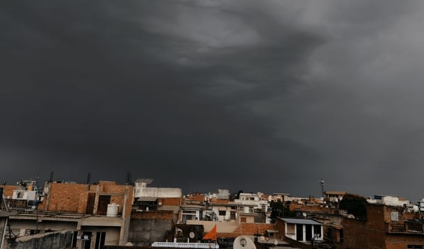 The mercury has plummeted due to unseasonal rain and hailstorms accompanied by strong winds.