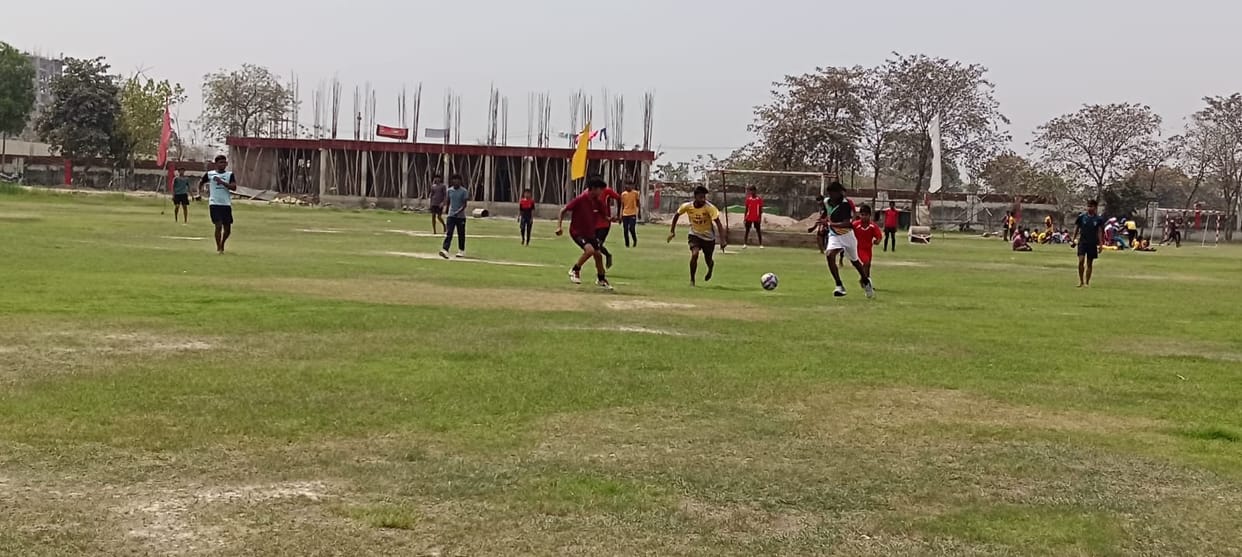Stadium A in football and Nav Jagran Sports Academy in handball were the winners.