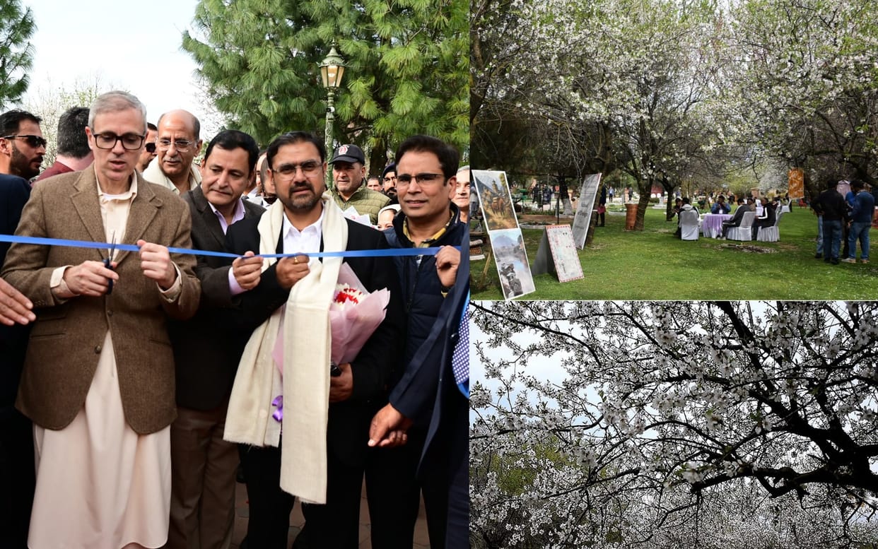 Srinagar, Badamwari, Almond Blossom Festival Start, Cm Inagurate