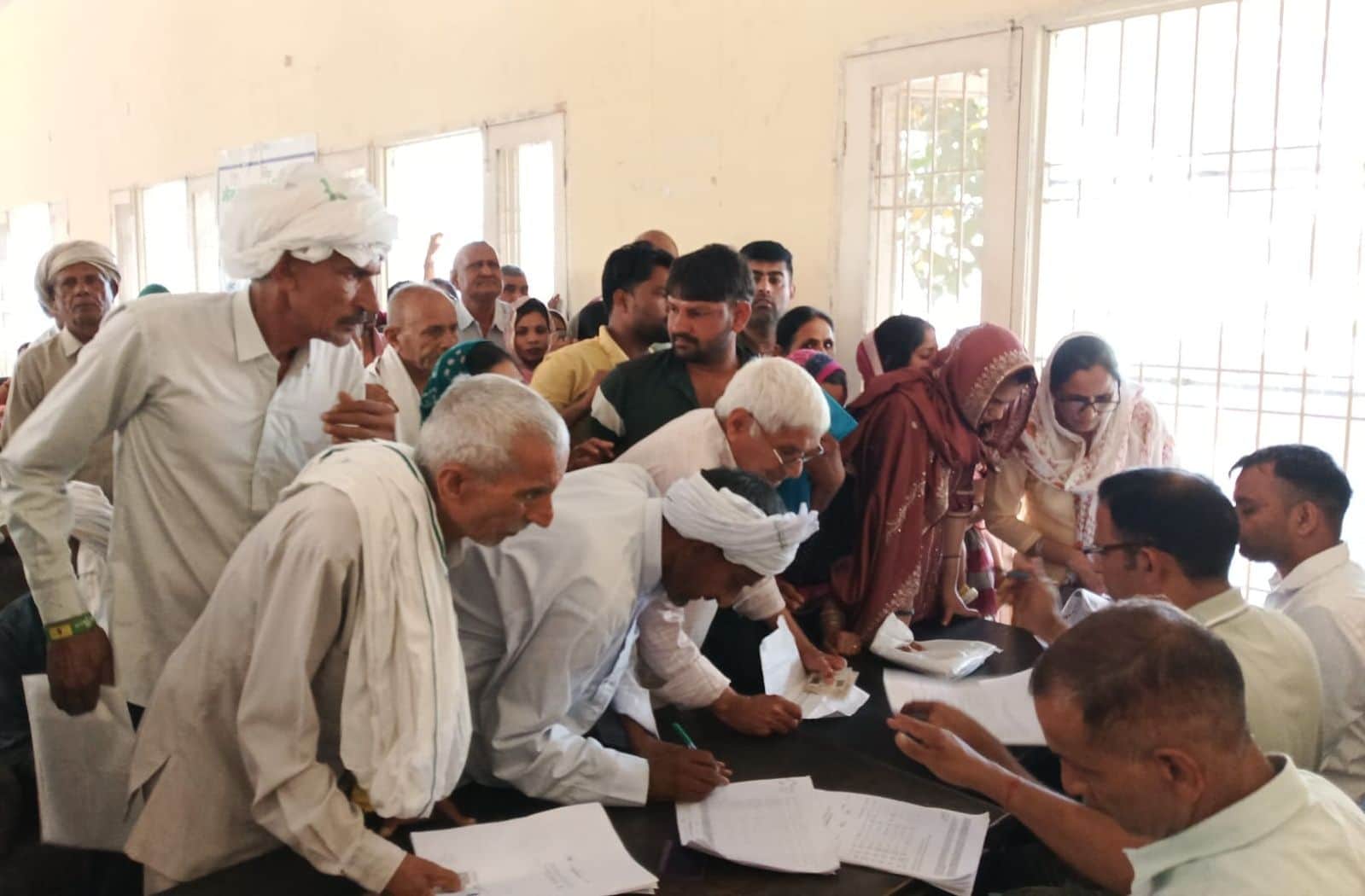 15जेएनडी21: नपा में आयोजित एरिया सभा।