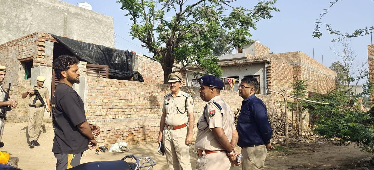 Administration Takes Strict Stance Against Drugs; DC and SP Visit Chamela Colony