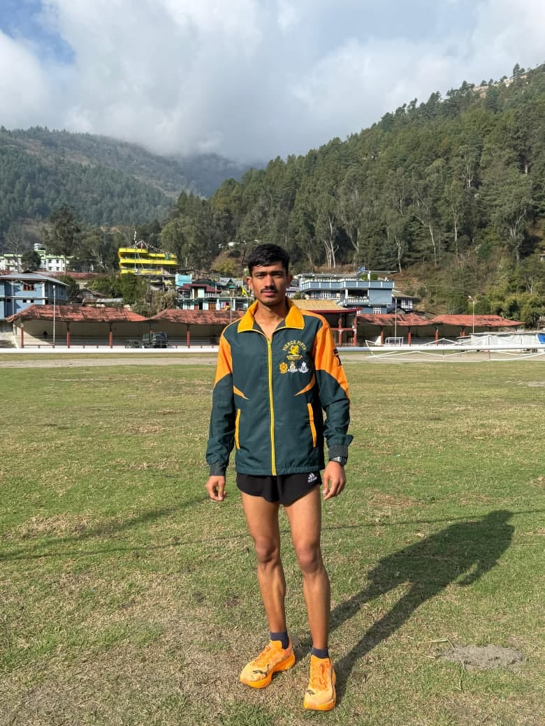 Sachin Fauji won silver in the Army competition