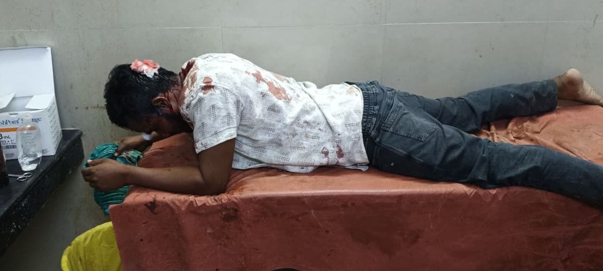 Two parties clashed over a dispute regarding children, three injured