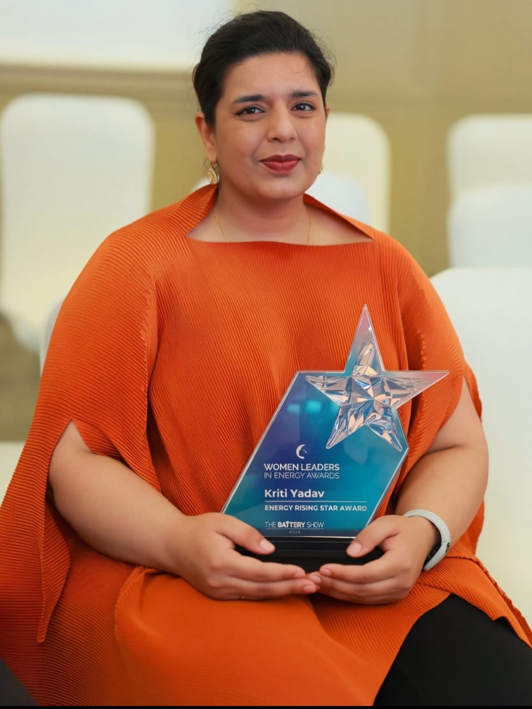 Dr Kriti Yadav Granddaughter of Narnaul Receives Asia Energy Award in Hong Kong