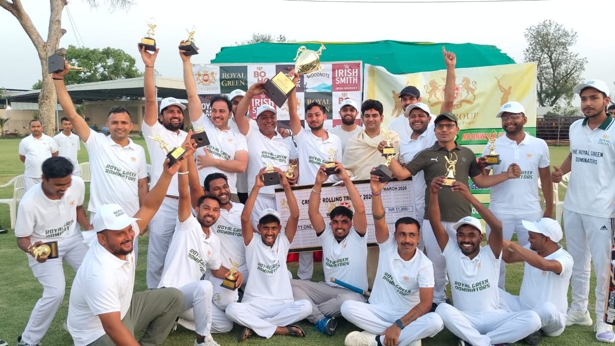 Royal Green won the third Cricket Rolling Trophy