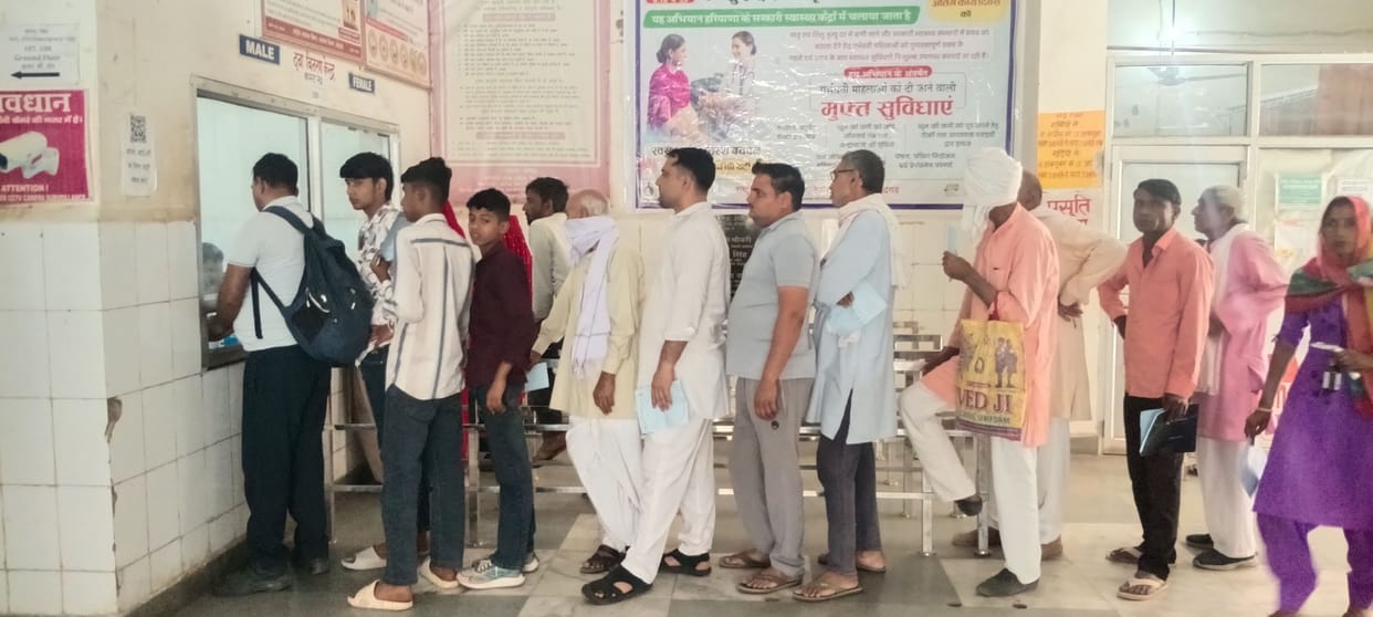 Surge in Viral Fever Patients at Hospital; 50 OPD Consultations Conducted in One Hour