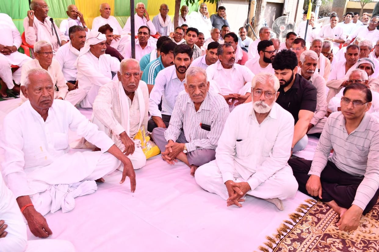 Tributes Paid to Captain Naurang Singh in Village Bhagrana