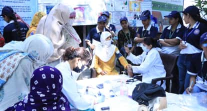 Encouraged villagers to undergo regular health check-ups.