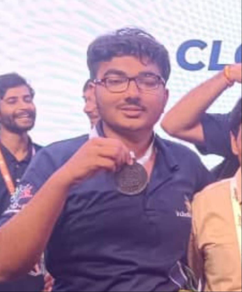 Aditya got second place in the regional skill competition