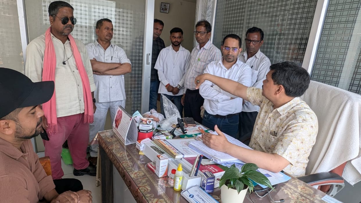 Doctor and Staff Found Absent During Inspection; Notices Issued to Four