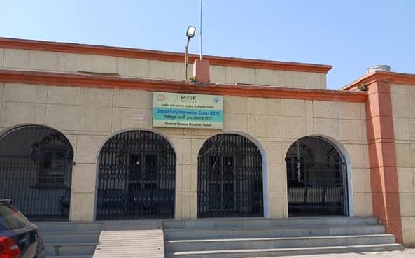  महिला अस्पताल में बना डीईआईसी। - संवाद 