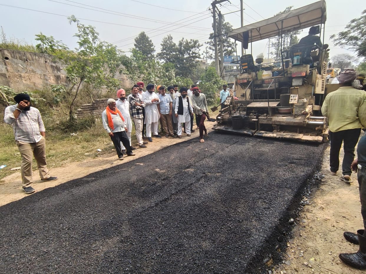 Rajpura-Kheda road will be paved at a cost of 40 lakhs.