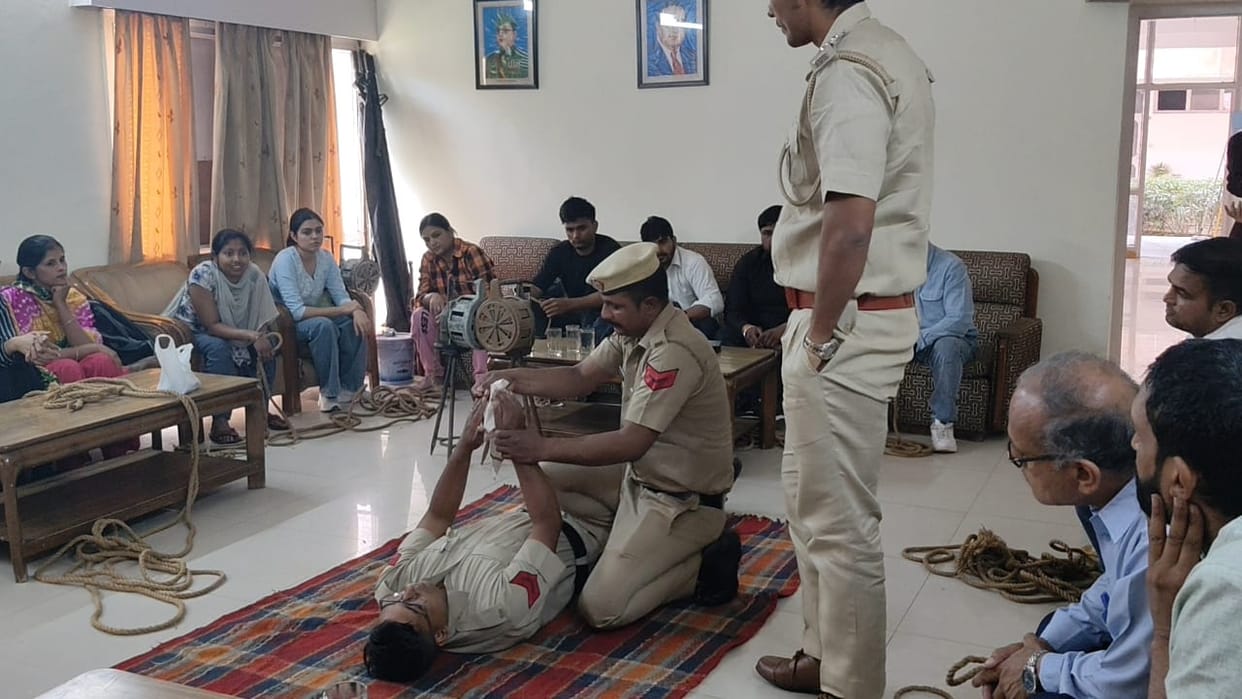 Volunteers learned three methods essential in disasters