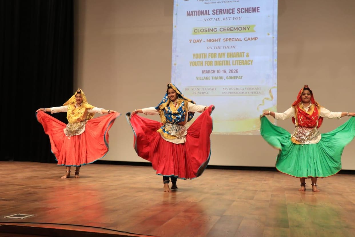Anuradha won the title of best volunteer