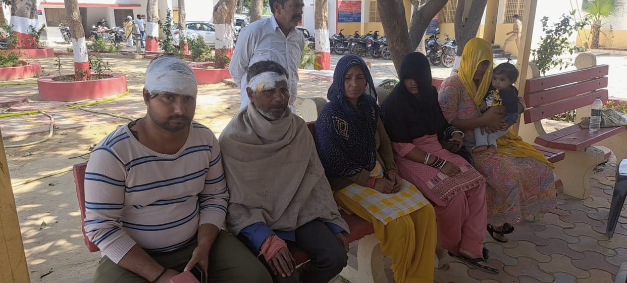 A deadly attack on a family after entering their house, three seriously injured