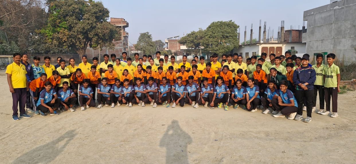 Tanu won the 5 km walk race, 150 girls participated