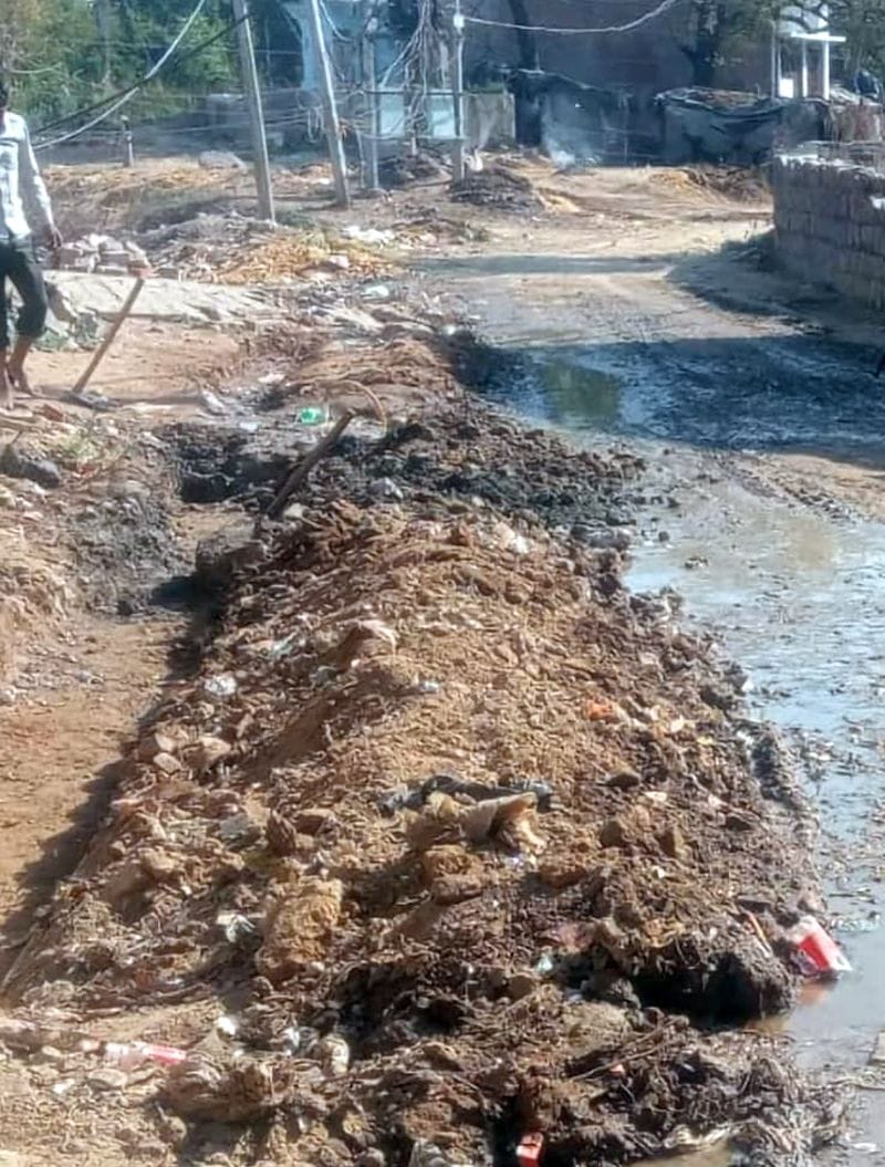 Jailwara village thirsty, water supply disrupted due to pipeline burst during testing