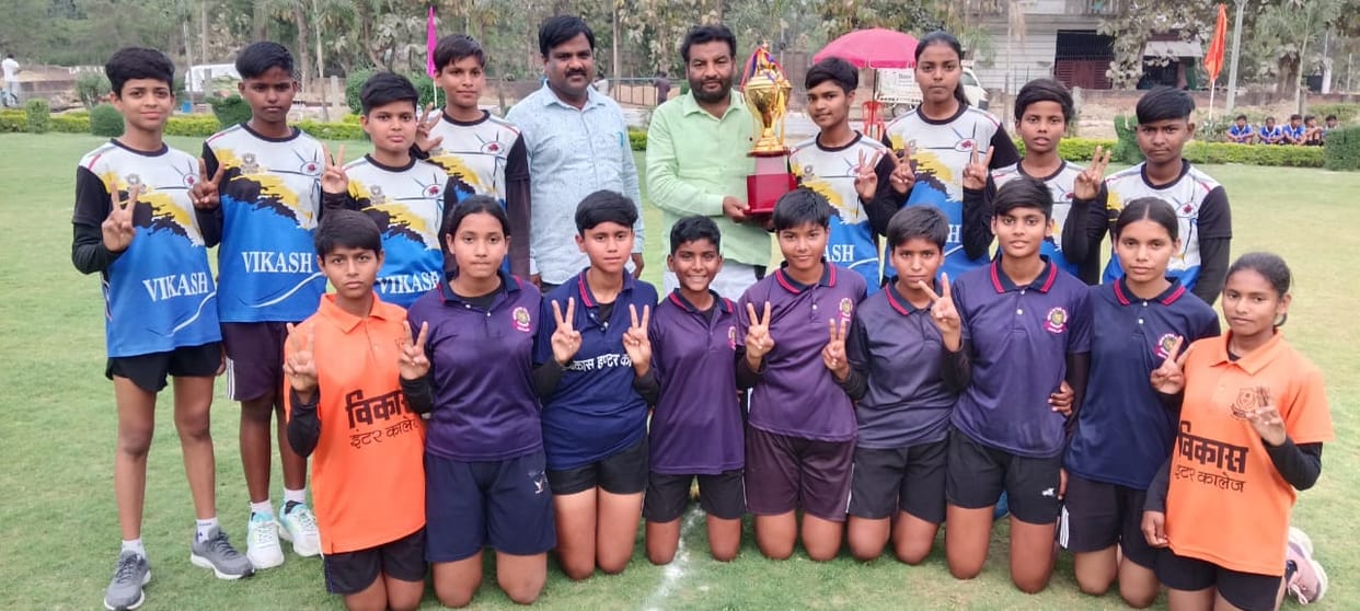 Khushi scored the highest number of goals in the entire tournament, 35, and Vikas Club won the Rugby Football Trophy.