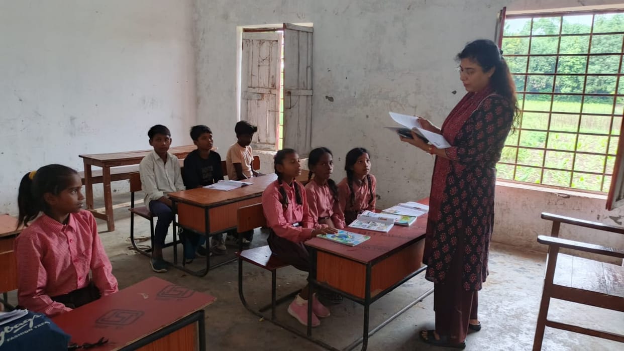 1.73 lakh students took the annual examination, block-wise mobile squads were active.