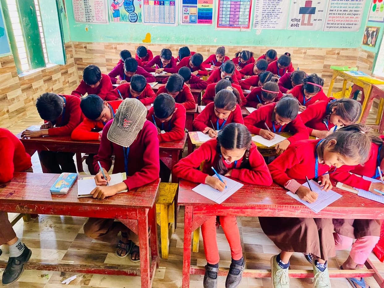 Over 1.15 Lakh Children Appear for Exams on Day One at Council Schools